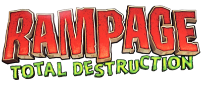 Rampage Total Destruction logo for Gamecube